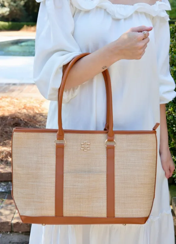 Greyson Tote-Natural Camel