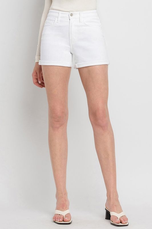 Optic White Shorts