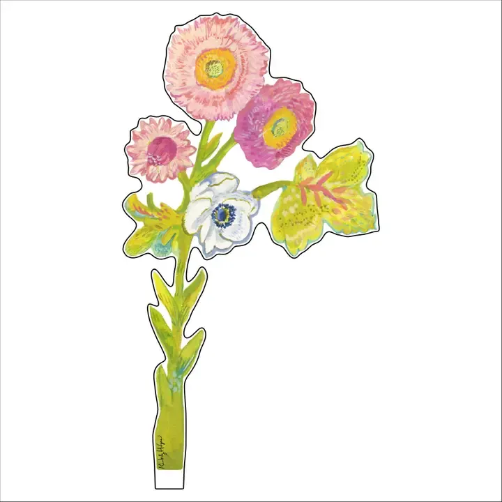 VG Strawflower Small Acrylic Flower