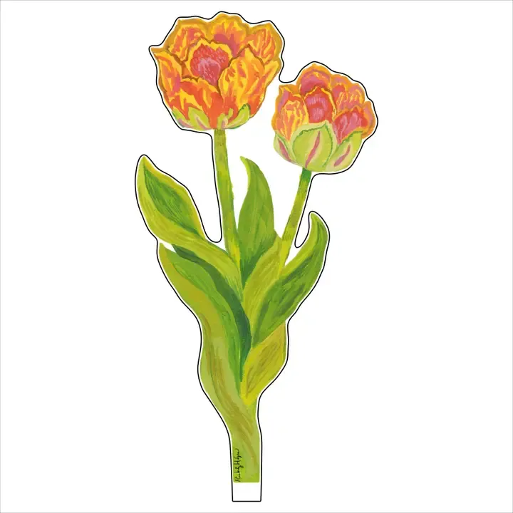 VG Tulips Small Acrylic Flower