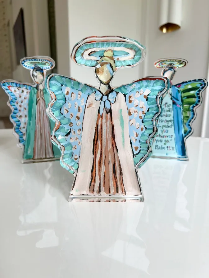 VG Heavenly Angel 2 Acrylic Block
