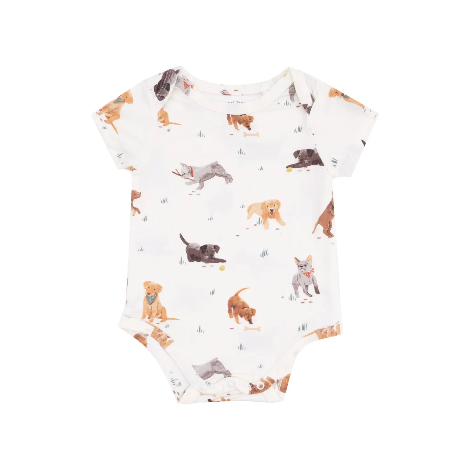 CH Watercolor Puppies Bodysuit