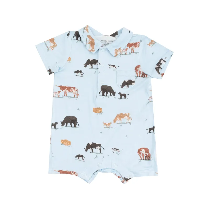 CH Cow Families Polo Shortie
