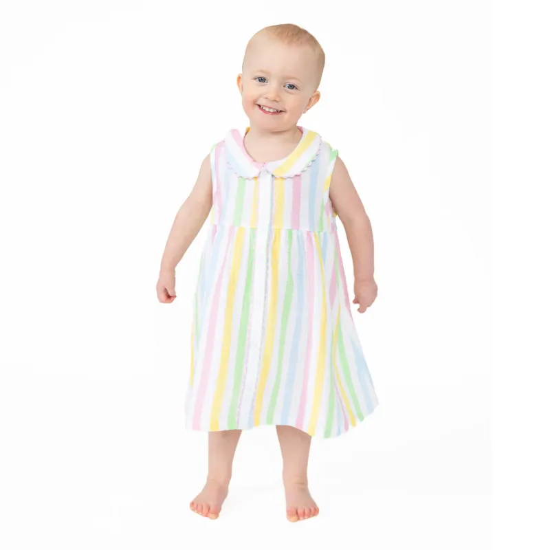 CH Ric Rac Stripe The Jill-Peter Pan Dress