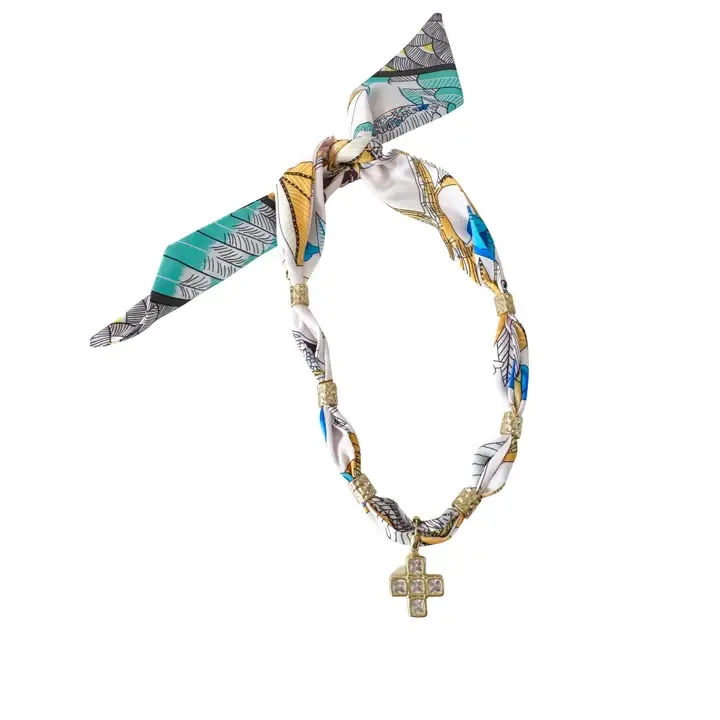 VG Figi Scarf Charm Necklace