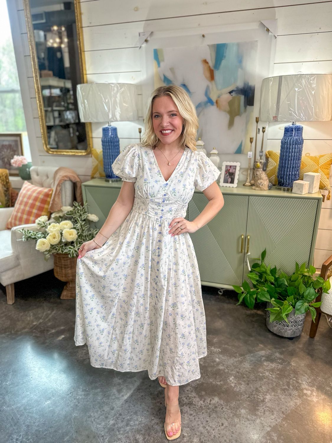 RD Floral Maxi Dress