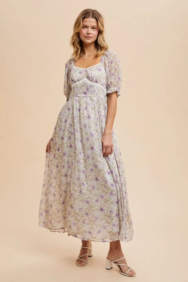 RD Smocked Sweetheart Dress