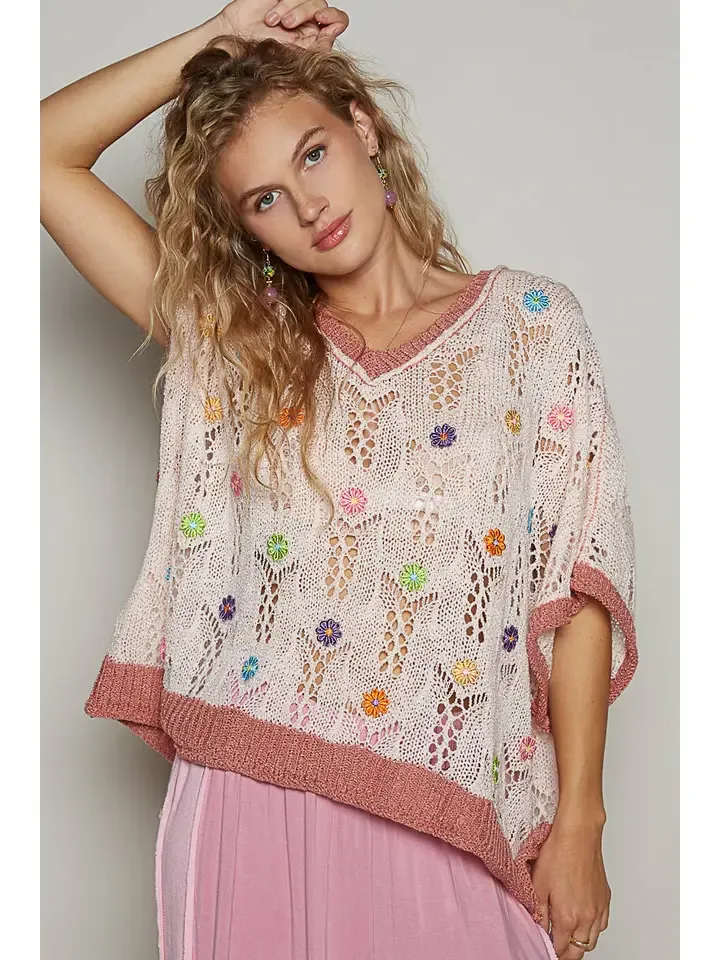 RD Crotchet Flower Top
