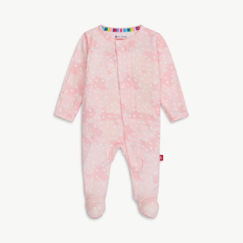 CH Pink Doeskin Footie