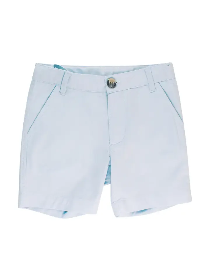 Lt. Blue Stretch Chino Short