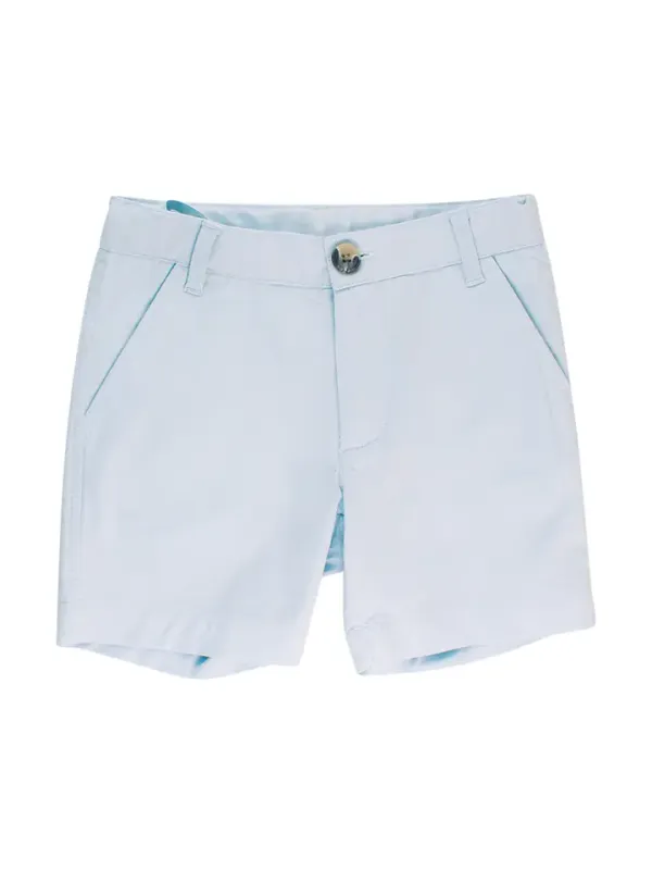 Lt. Blue Stretch Chino Short