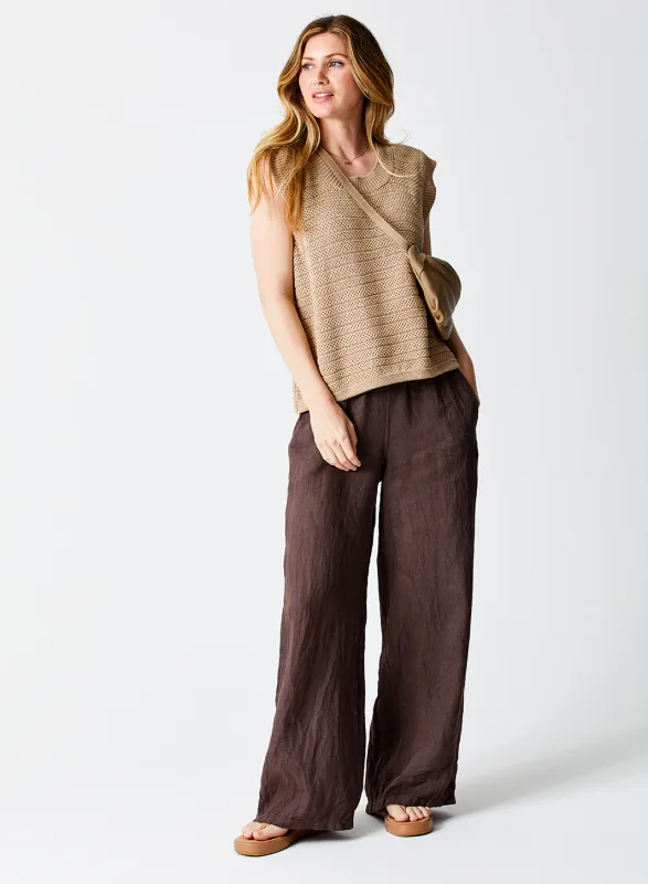 VG Sultan Line Pant-Brown
