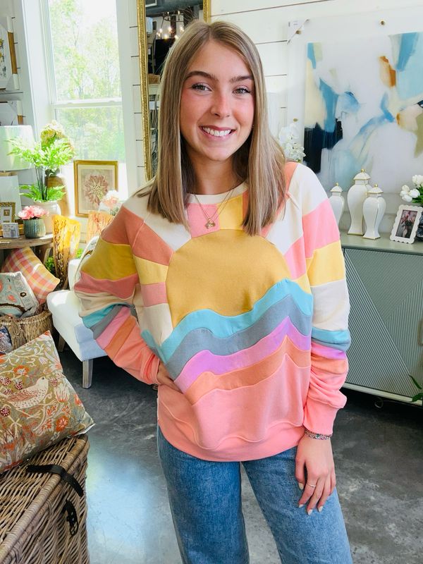 VG Patch Sun Sweatshirt