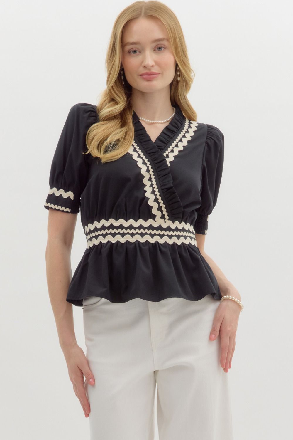 CH Cream Edge Top