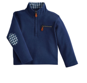 Navy Quarter Zip