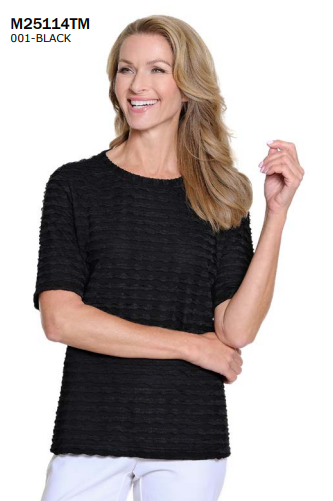 Black Elbow Nk Top