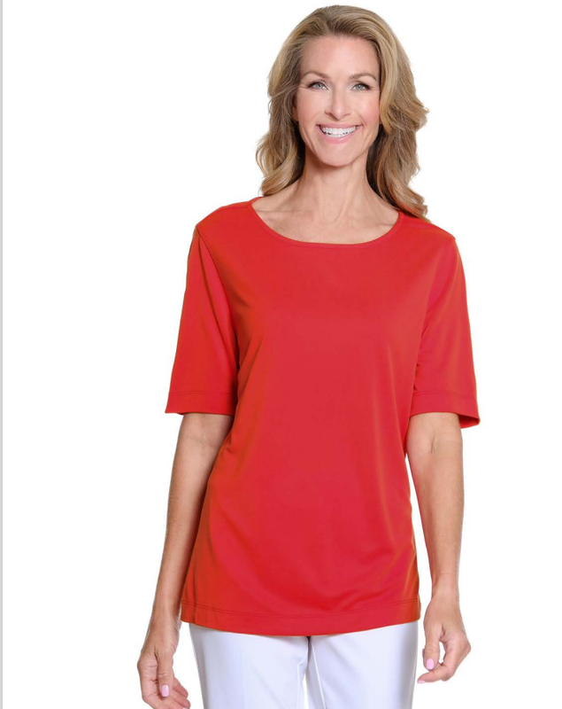 Poppy Elbow Nk Top