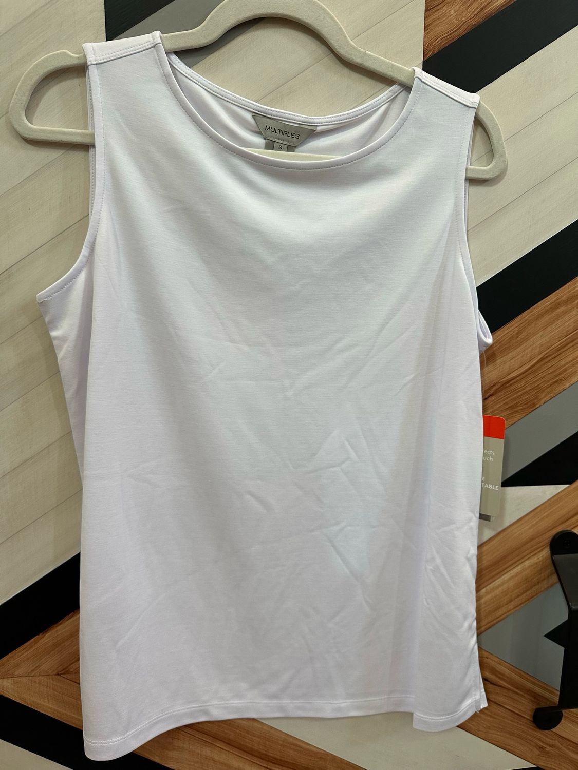 White Hi Nk Tank