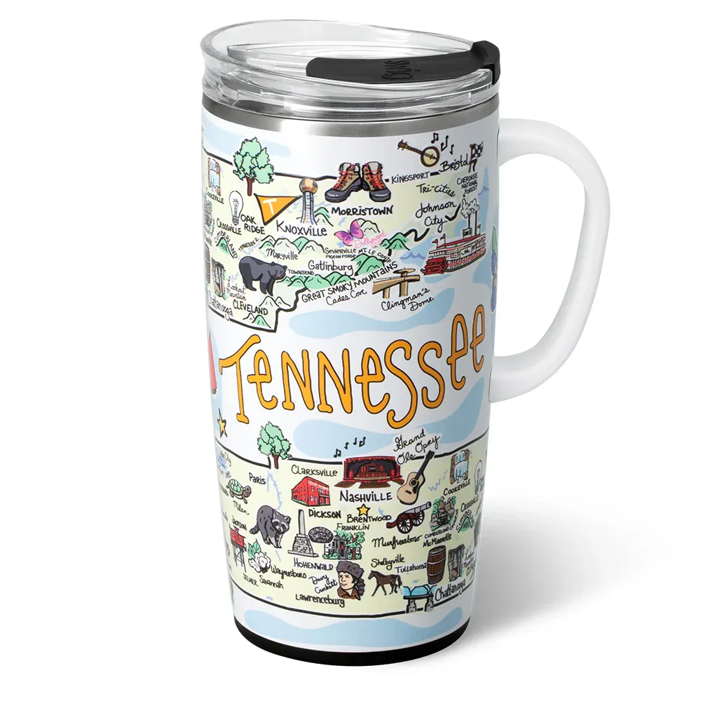 Tennessee 22oz Travel Mug
