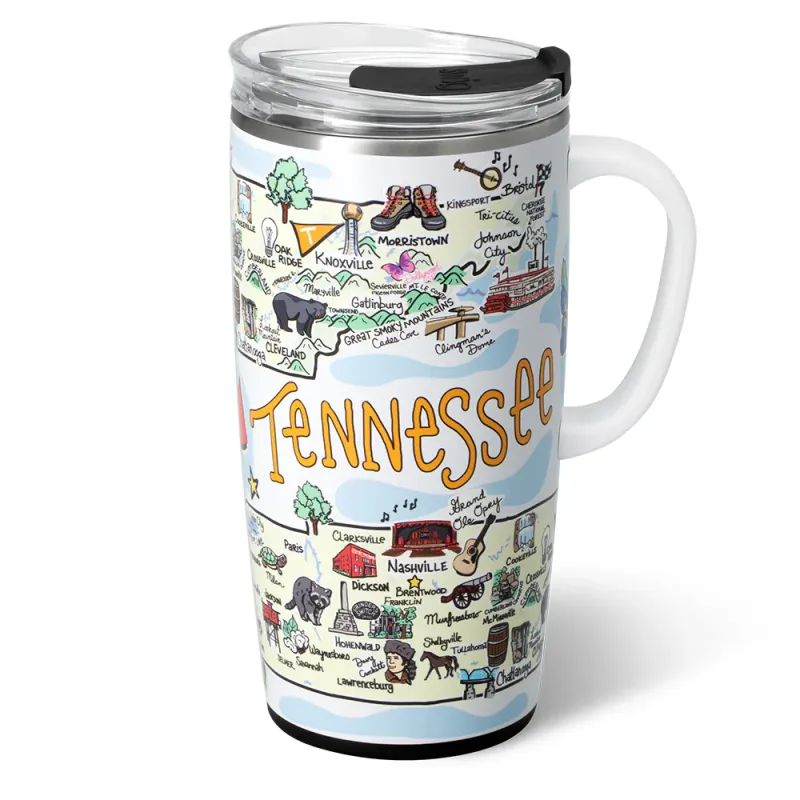 Tennessee 22oz Travel Mug