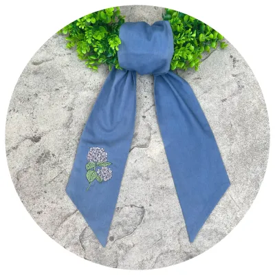 Denim Linen Sash