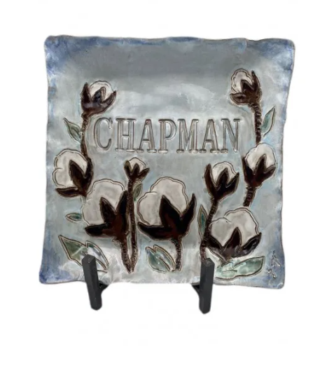 VG Personalized Cotton Pottery Tray