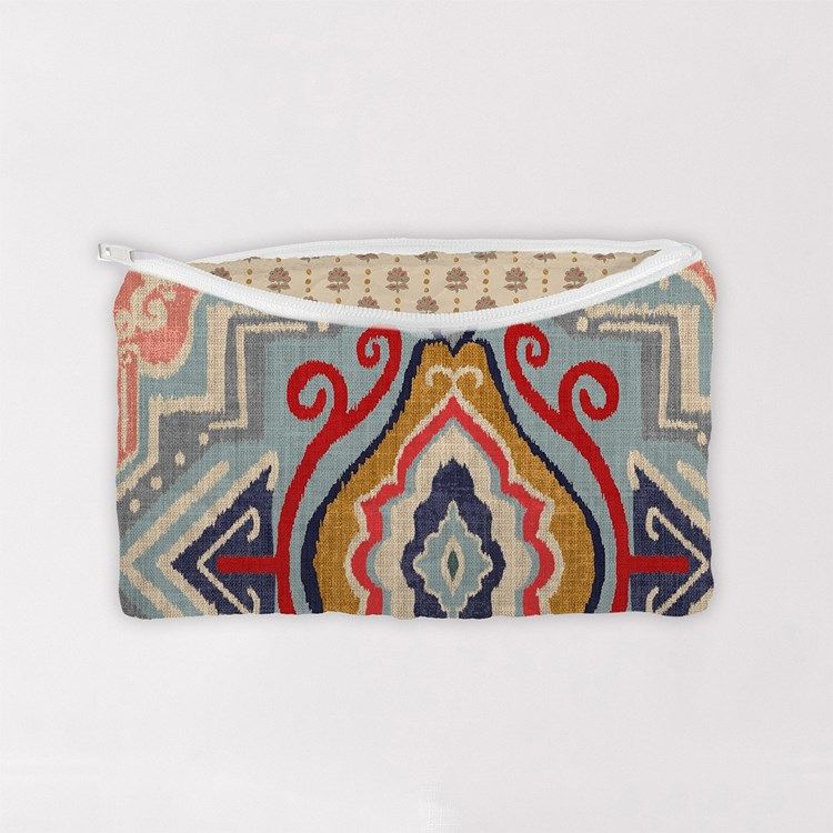 Laredo Coral Quilted Makeup Bag