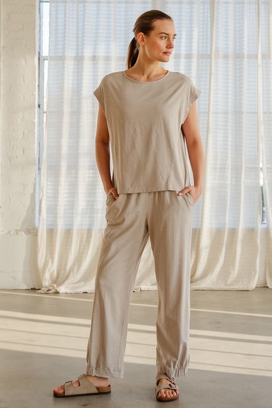 CH Sunday Flows Pant-Lt Taupe