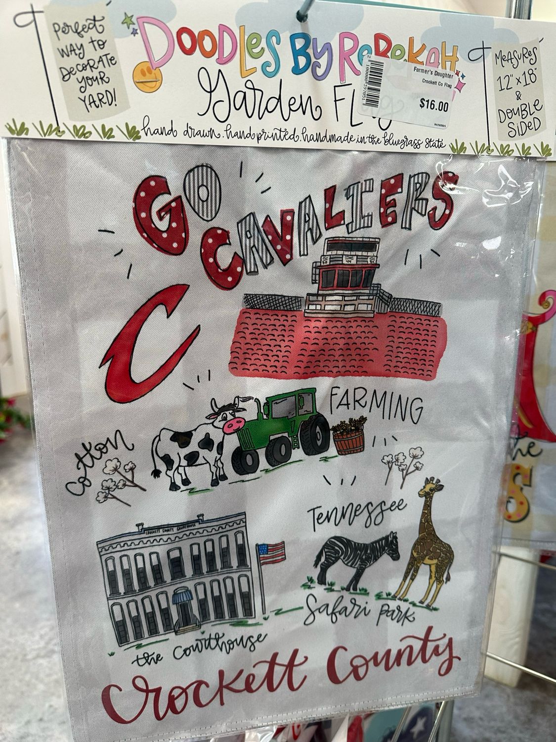 Crockett Co Flag