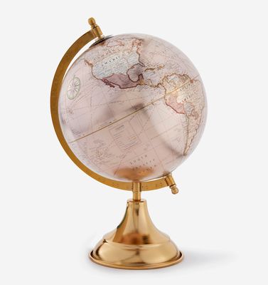 Brown Globe Decor