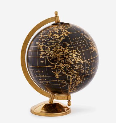 Gold Globe Decor