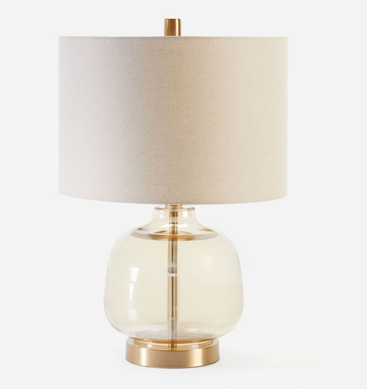 Mtl/Gls. Table Lamp