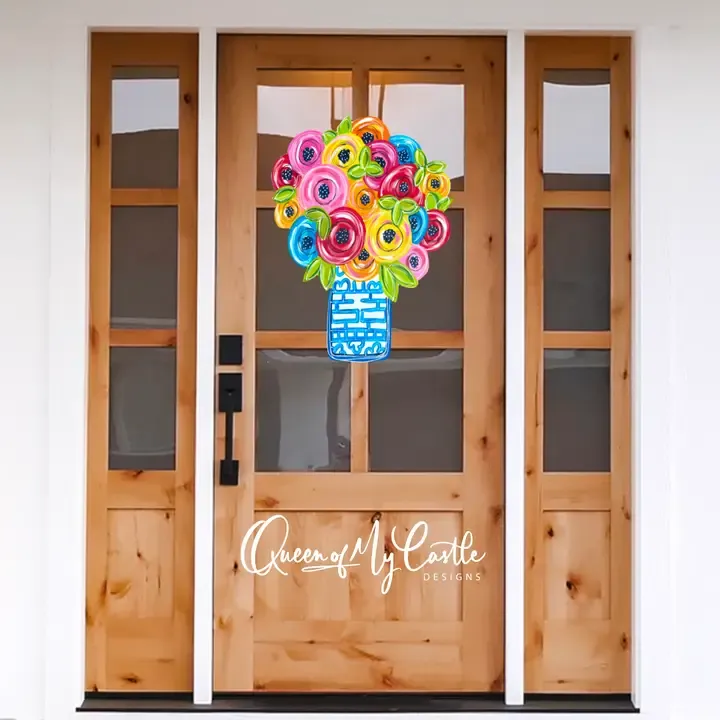 VG Chinoiserie Door Hanger-Summer Decor
