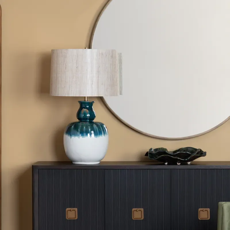 Ripley Gourd Table Lamp