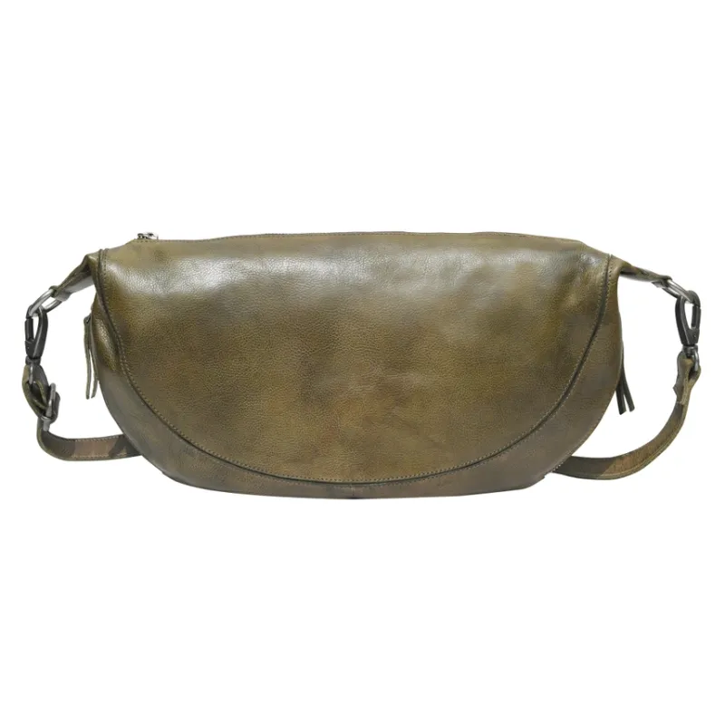 Callie Sling Crossbody-Moss