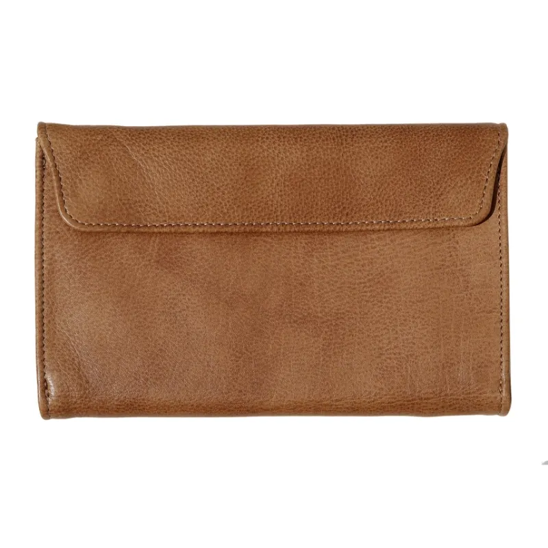 Dos Wallet-Cognac