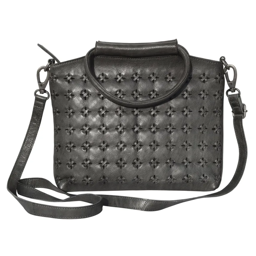 Starlight Tote Crossbody-Charcoal