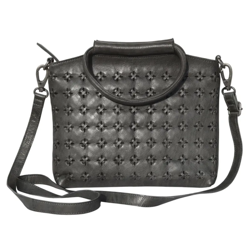 Starlight Tote Crossbody-Charcoal