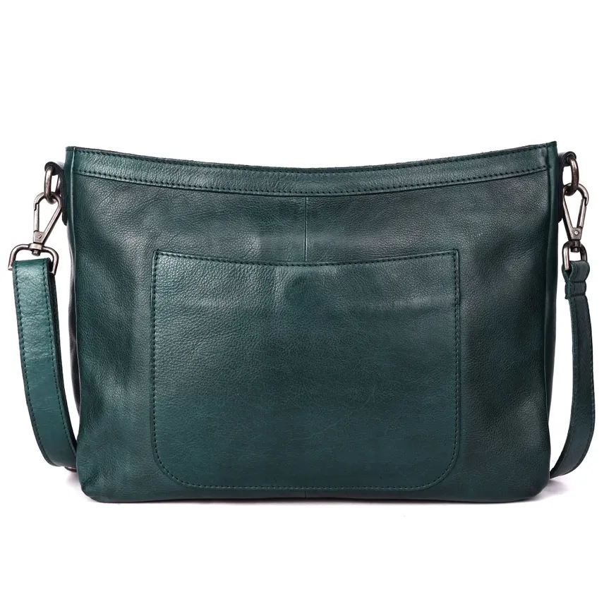 Vista Crossbody Shoulder Bag-Emerald