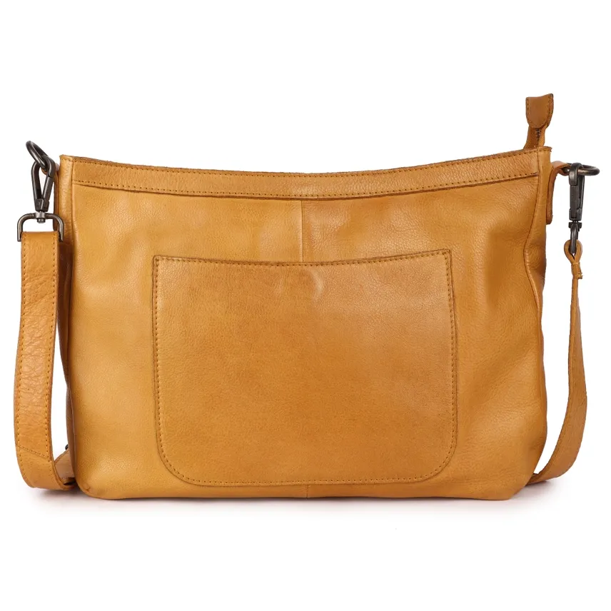 Vista Crossbody Shoulder Bag-Mustard