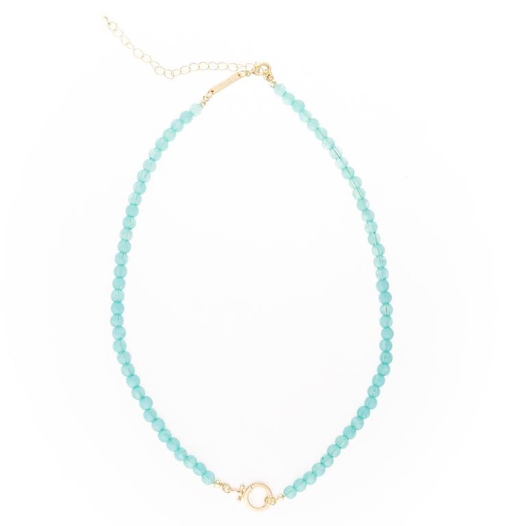 Thea Necklace-Aqua