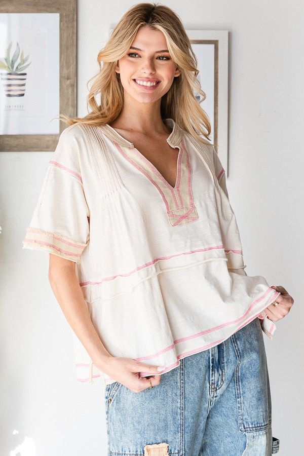 RD Ivory Grace Top