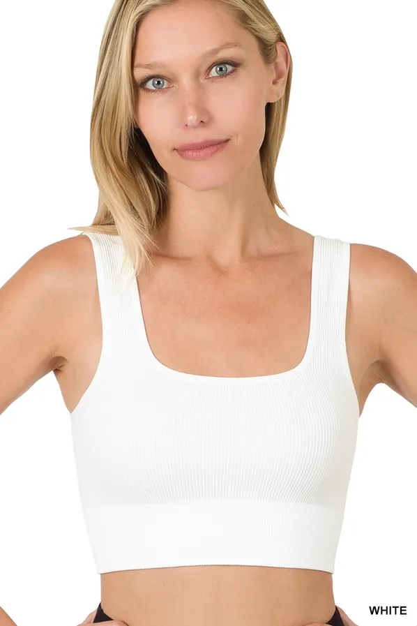 RD The White Frame Tank