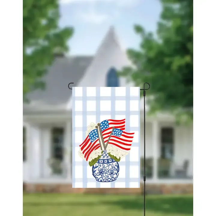 4th Hydrangea Garden Flag