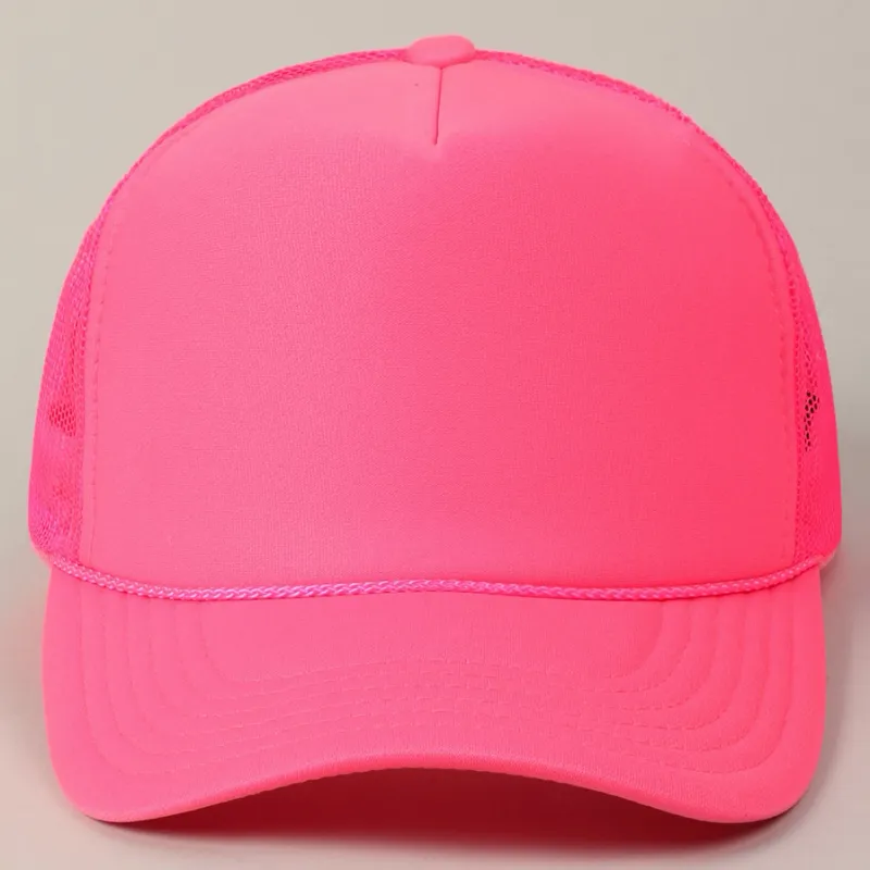 Solid Trucker-Neon Pink