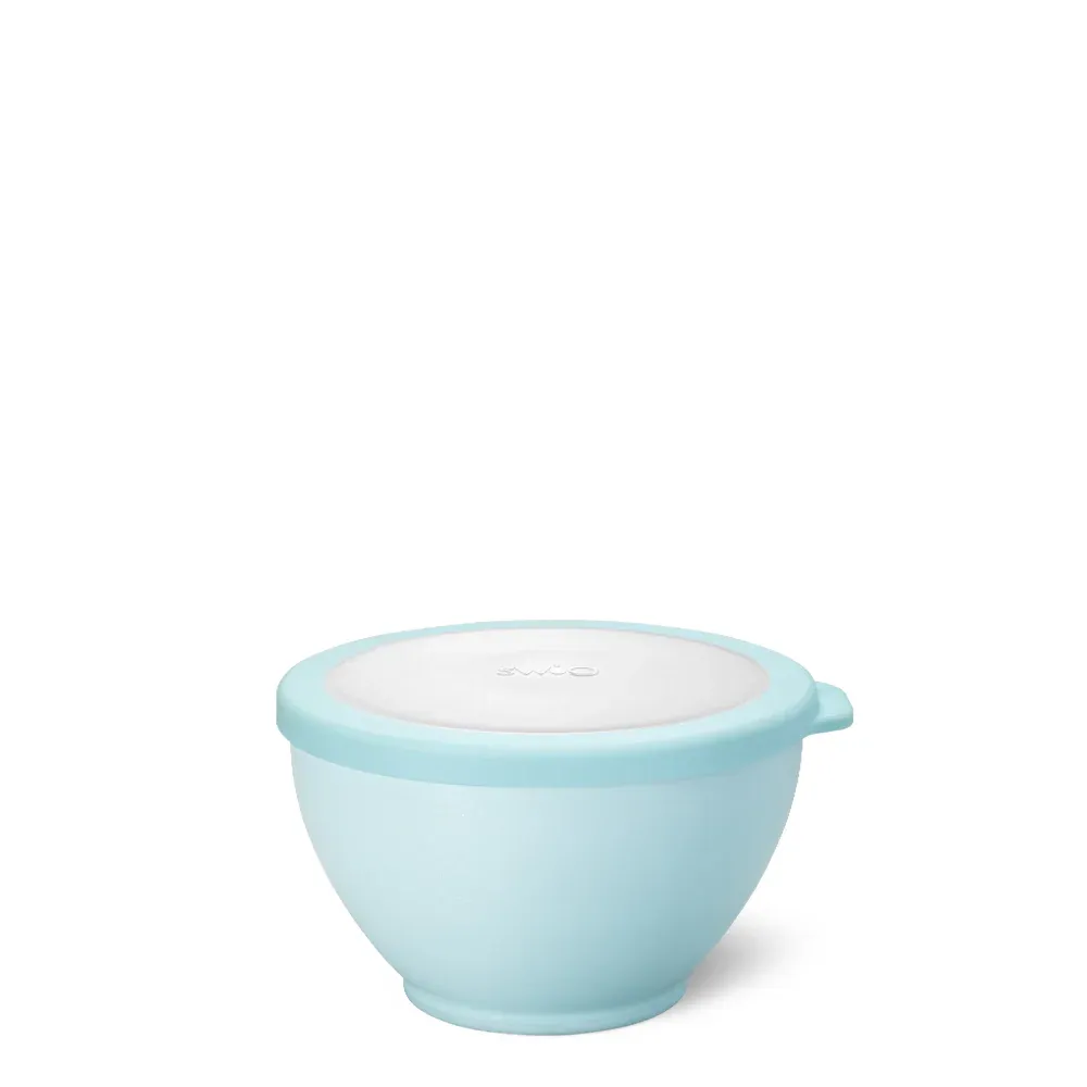 Shimmer Aquamarine 60oz Lunch Bowl Set