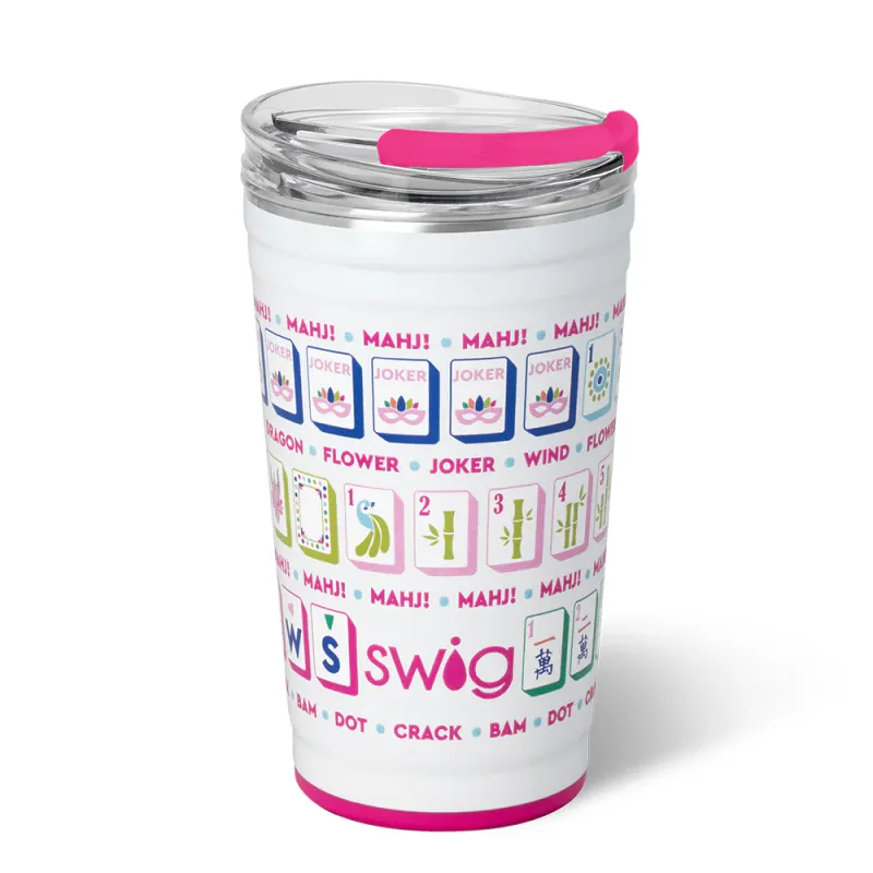 Mahjong Party Cup 24oz