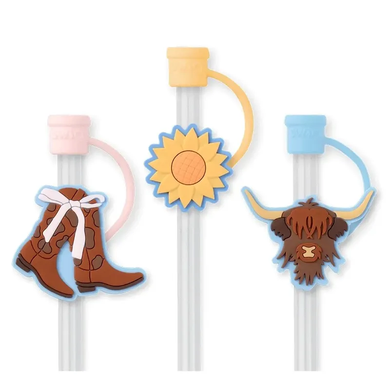 Cowgirl Coquette Straw Topper Set