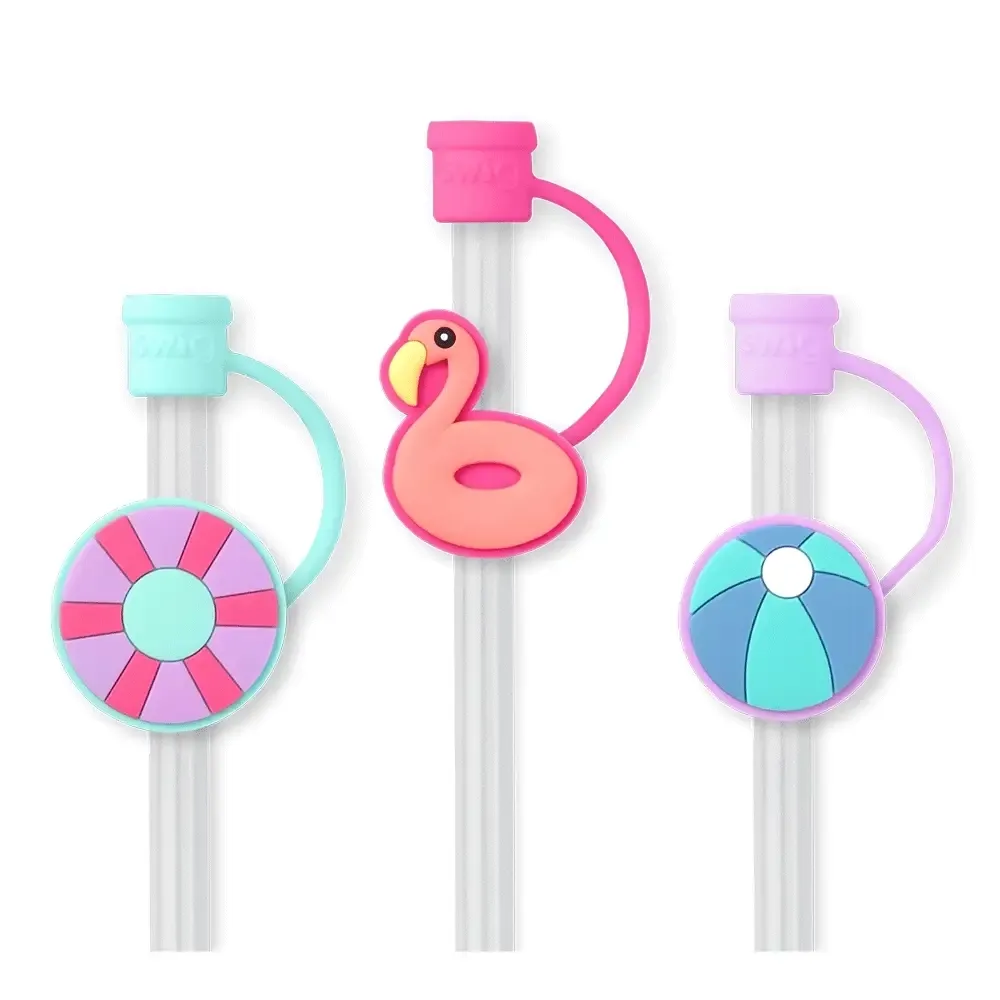 Errbody in the Pool Straw Topper Set