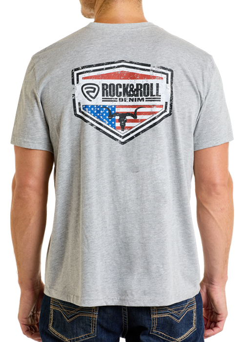 Lt Grey RR Americano Graphic